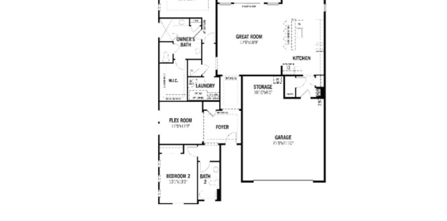 Дом в RiverTown - WaterSong  2 комнаты, 178м2 № 476254