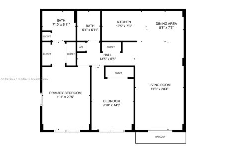 Condominio en alquiler en North Miami Beach, Florida, 2 dormitorios, 94.02 m2 № 1969428 - foto 20