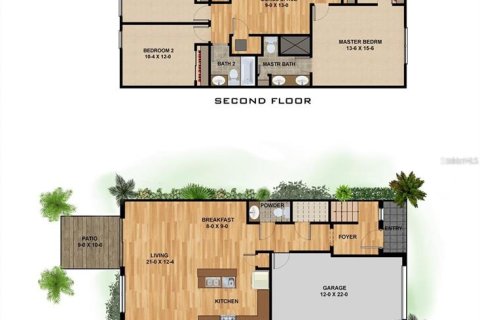 Adosado en venta en Seffner, Florida, 3 dormitorios, 163.14 m2 № 1909570 - foto 2