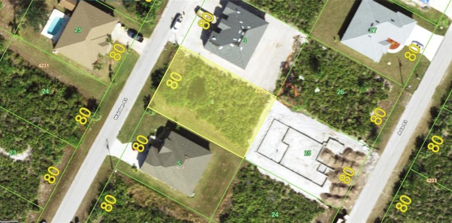 Terreno en Port Charlotte, Florida № 2164650