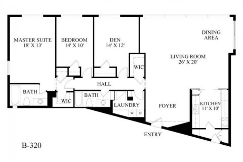 Condo in Palm Beach, Florida, 3 bedrooms  № 868943 - photo 1