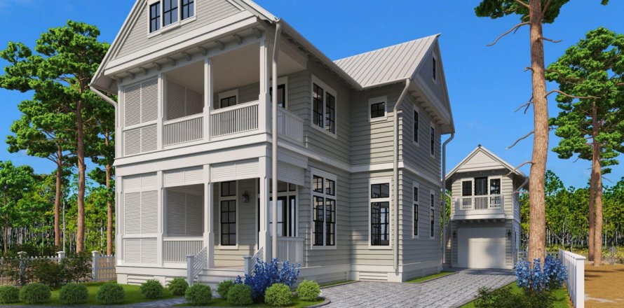 Villa ou maison à Santa Rosa Beach, Floride 5 chambres, 390.93 m2 № 558615