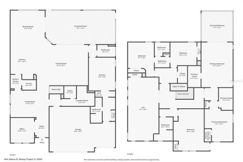Villa ou maison à vendre à Wesley Chapel, Floride: 5 chambres, 421.31 m2 № 2167580 - photo 6