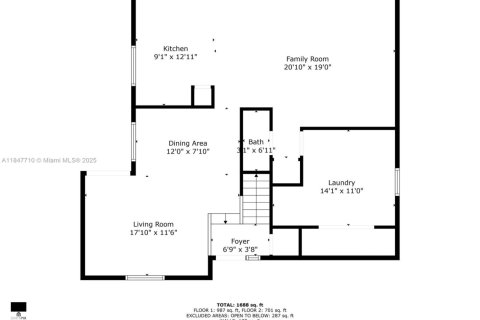 House in Davie, Florida 3 bedrooms, 143.16 sq.m. № 1848852 - photo 7