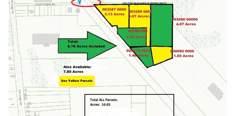 Land in Jacksonville, Florida № 765368