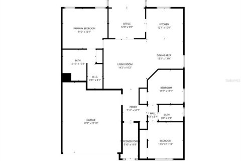 Villa ou maison à vendre à New Smyrna Beach, Floride: 3 chambres, 135.73 m2 № 2212029 - photo 2