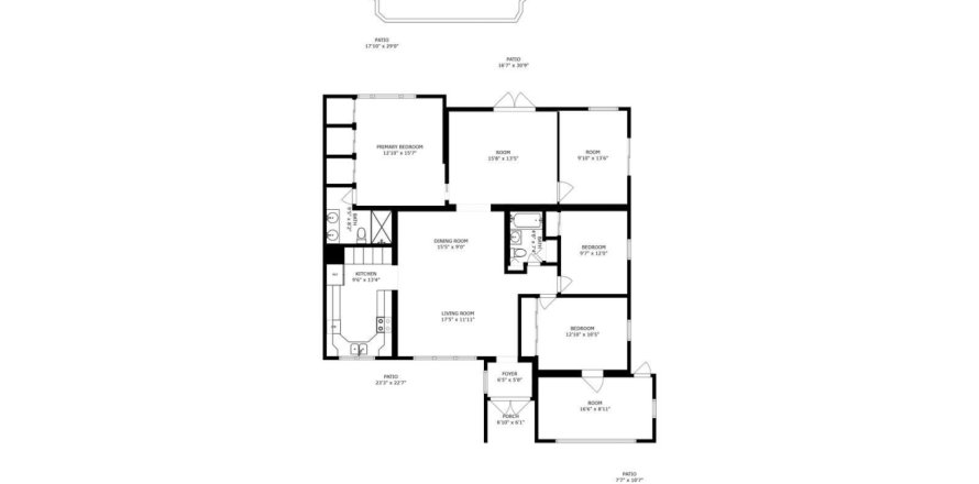 Casa en West Palm Beach, Florida 4 dormitorios, 170.66 m2 № 1007456