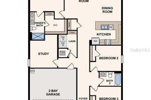 House in Sebring, Florida 43 bedrooms, 154.68 sq.m. № 1689603 - photo 2