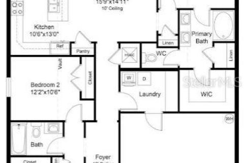 Villa ou maison à vendre à Leesburg, Floride: 3 chambres, 140.47 m2 № 2129687 - photo 6