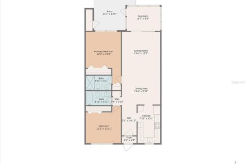 Casa en venta en Bradenton, Florida, 2 dormitorios, 102.01 m2 № 1659074 - foto 2