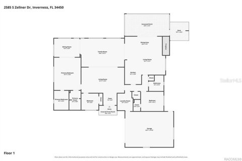 Villa ou maison à vendre à Inverness, Floride: 2 chambres, 211.54 m2 № 2423887 - photo 5