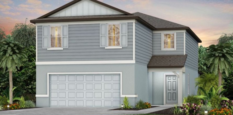 House in Redding Pointe in Lakeland, Florida 5 rooms, 243 sq.m. № 309767