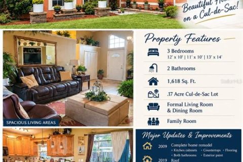 Villa ou maison à vendre à Orlando, Floride: 3 chambres, 150.32 m2 № 2406900 - photo 2
