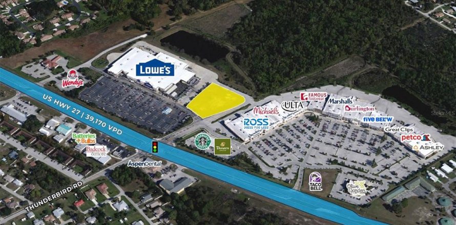 Immobilier commercial à Sebring, Floride № 1396555