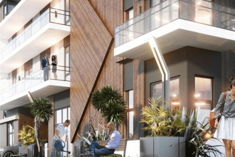 Condominio en alquiler en Miami, Florida, 1 dormitorio, 65.68 m2 № 1977747 - foto 2