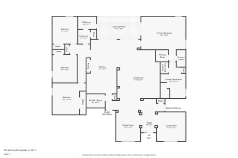 Villa ou maison à vendre à Apopka, Floride: 4 chambres, 261.33 m2 № 1528958 - photo 1
