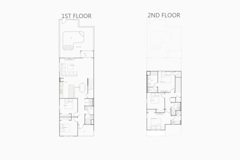 Townhouse floor plan «198SQM ROYAL PALM», 5 bedrooms in STOREY LAKE