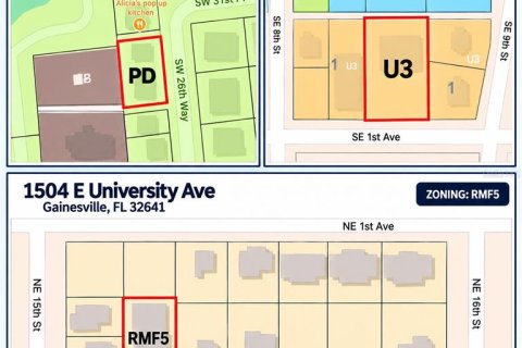Immobilier commercial à vendre à Gainesville, Floride: 275.55 m2 № 2396831 - photo 16