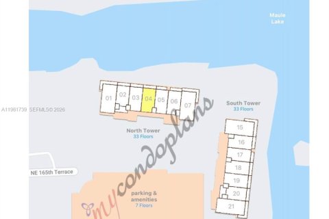 Condo in North Miami Beach, Florida, 2 bedrooms  № 2043000 - photo 23