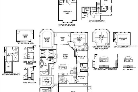 House in Orange Park, Florida 5 bedrooms, 305.18 sq.m. № 2202337 - photo 2
