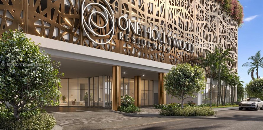 Condominio en Hollywood, Florida, 1 dormitorio  № 1979504