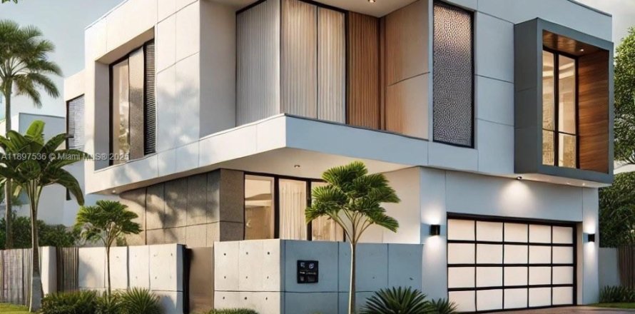 House in Miami, Florida 4 bedrooms, 200.76 sq.m. № 1948857