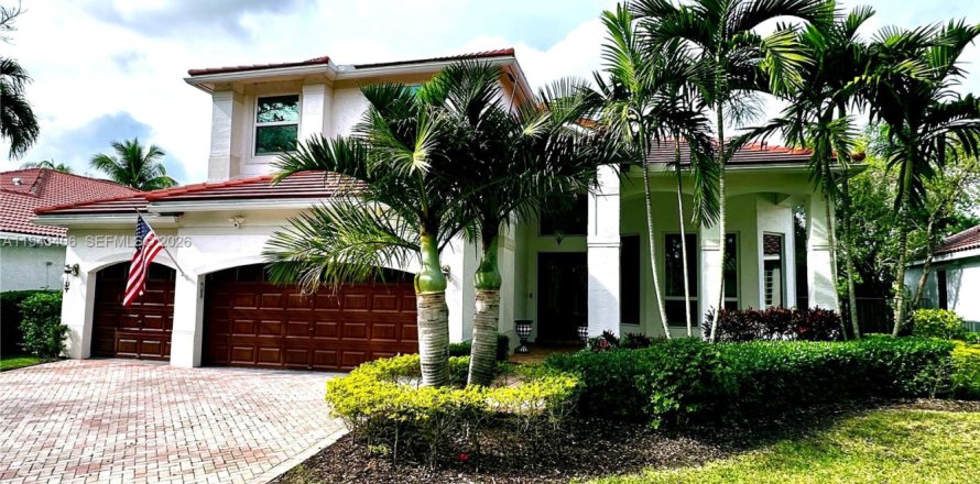 Дом в Уэстон, Флорида 5 спален, 284.65м2 № 2001553