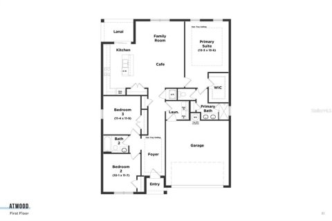 House in Lake Hamilton, Florida 3 bedrooms, 148.46 sq.m. № 1675395 - photo 27