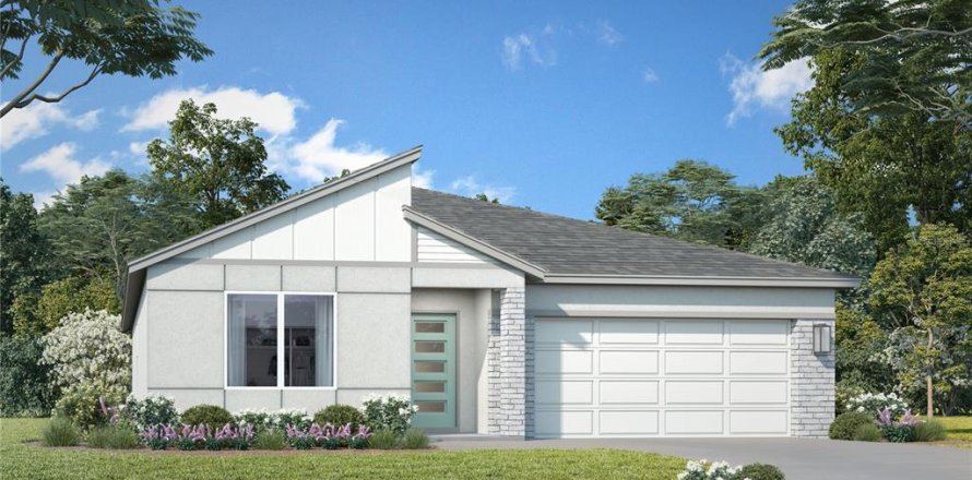 House in Lake Hamilton, Florida 3 bedrooms, 148.46 sq.m. № 1675395