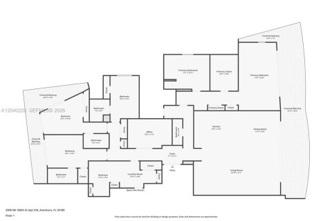 Condo in Aventura, Florida, 4 bedrooms  № 2244328 - photo 7
