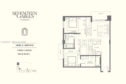 Condominio en venta en Miami, Florida, 2 dormitorios, 89.19 m2 № 2167910 - foto 16