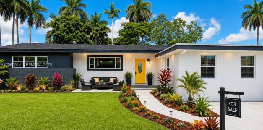 Villa ou maison à North Miami, Floride 3 chambres, 119.1 m2 № 2278667