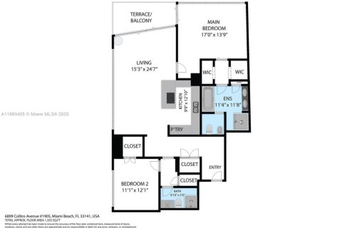 Condo in Miami Beach, Florida, 2 bedrooms  № 1981252 - photo 26