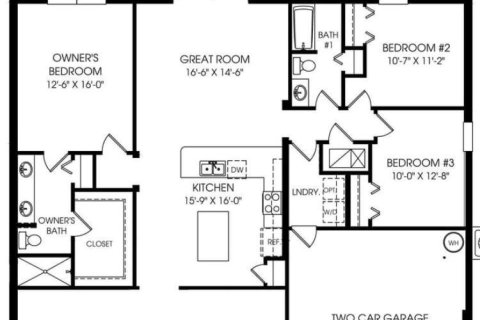 House in Fort Pierce, Florida 3 bedrooms, 170.57 sq.m. № 1173138 - photo 1