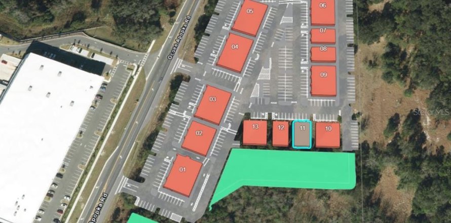 Propiedad comercial en Apopka, Florida № 1747152