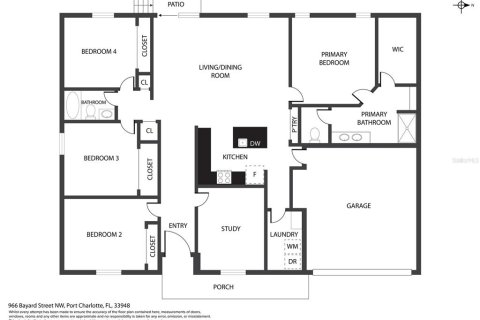 House in Port Charlotte, Florida 4 bedrooms, 198.25 sq.m. № 1876227 - photo 27