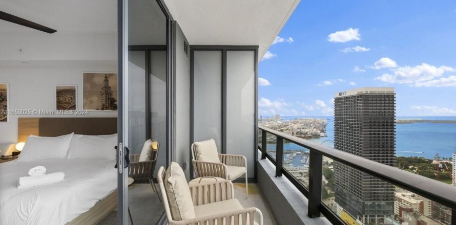 Studio à Condo à Miami, Floride  № 1754044