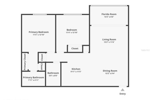 Condo in Port Charlotte, Florida, 2 bedrooms  № 1403565 - photo 11