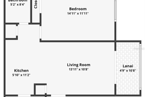 Condominio en venta en Saint Petersburg, Florida, 1 dormitorio, 48.77 m2 № 2216023 - foto 14