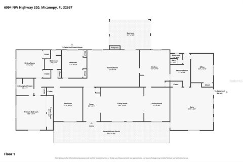 Villa ou maison à vendre à Micanopy, Floride: 5 chambres, 327.76 m2 № 2406307 - photo 10