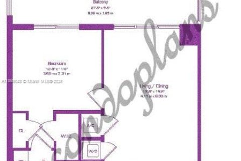 Condominio en venta en Miami, Florida, 1 dormitorio, 78.5 m2 № 2154614 - foto 22