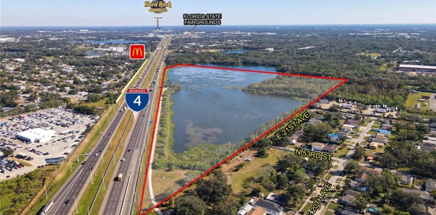 Terreno en Tampa, Florida № 1549742