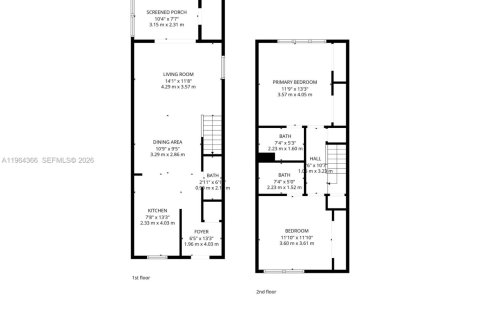 Townhouse in Weston, Florida 2 bedrooms, 110.55 sq.m. № 2026984 - photo 29