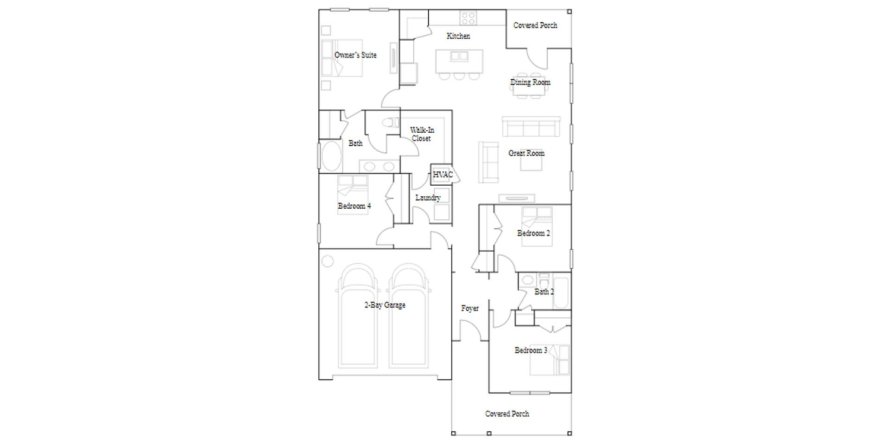 Touwnhouse à WHITETAIL RUN à Pensacola, Floride 4 chambres, 169 m2 № 130797