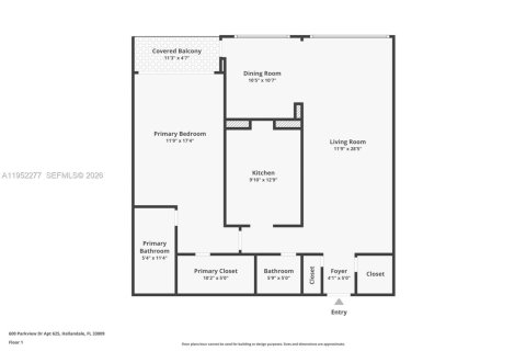 Купить кондоминиум в Халландейл-Бич, Флорида 2 спальни, 99.87м2, № 2006619 - фото 3