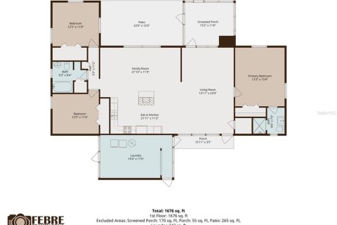 Villa ou maison à vendre à Tampa, Floride: 3 chambres, 172.98 m2 № 2388803 - photo 26