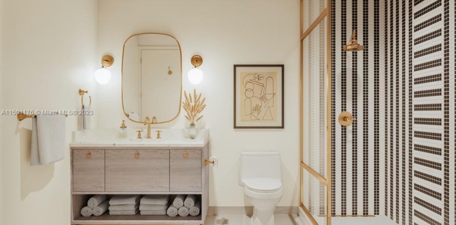 Кондоминиум с 2 спальнями в Майами, Флорида № 1985162