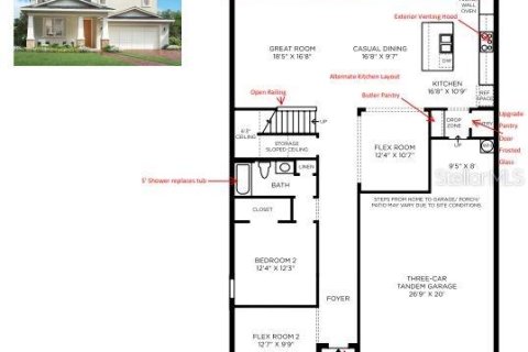 Купить виллу или дом в Апопка, Флорида 10 комнат, 290.13м2, № 1808456 - фото 3