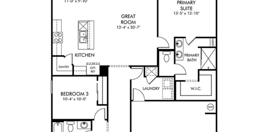 House in Bartow, Florida 3 bedrooms, 138.52 sq.m. № 1856564