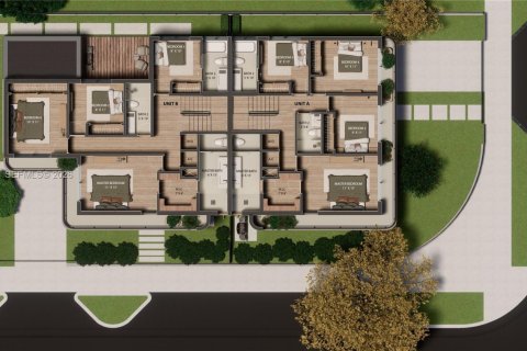 Touwnhouse à vendre à Miami, Floride: 4 chambres, 233 m2 № 2016612 - photo 10